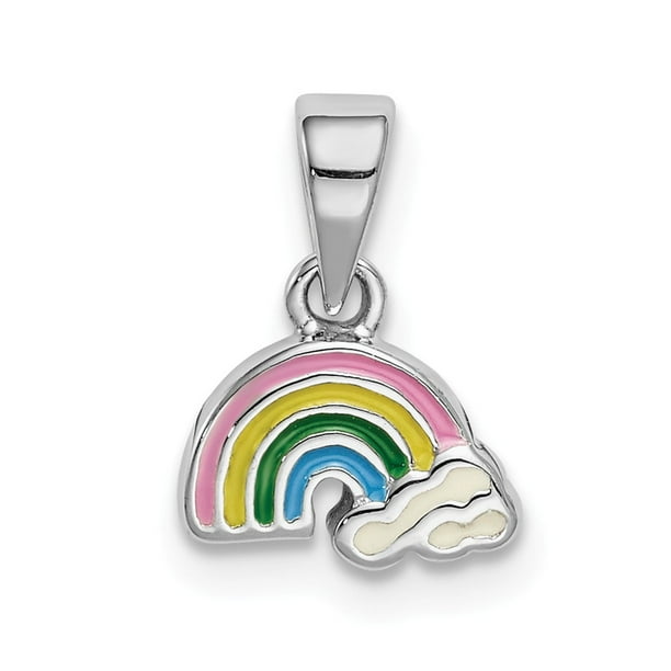 West Coast Jewelry Sterling Silver Enameled Elephant Charm West Coast Jewelry Sterling Silver Enameled Elephant Charm